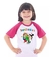 Blusa infantil feminina raglan autismo TEA