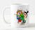 Caneca autismo menina  unicornio cut