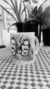 Caneca cantores em aquarela Belchior presente