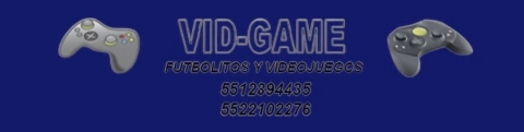 VIDGAME FUTBOLITOS Y VIDEOJUEGOS