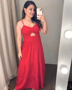 VESTIDO LONGO ESMERALDA na internet