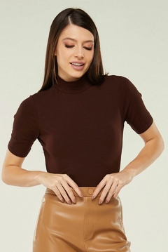 BLUSA GOLA ALTA MANGA 3/4 - Roupas Femininas da Moda: Atualize Seu Guarda-Roupa com a D'SARRAZIN