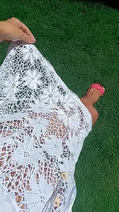Vestido renda - mango biquinis