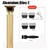 Display digital elétrica clippers de cabelo elétrico clippers de cabelo barbea - loja online