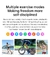 Lige ecg + ppg chamada bluetooth relógio inteligente masculino 2022 esportes pu na internet