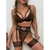 Lingerie babydoll plus size S-3XL roupa interior das mulheres sutiã íntima cal