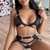 Lingerie babydoll plus size S-3XL roupa interior das mulheres sutiã íntima cal