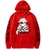 Moletom com capuz Jujutsu Kaisen Hip Hop Anime Pulôver Tops Soltos Mangas Compr