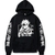 Moletom com capuz Jujutsu Kaisen Hip Hop Anime Pulôver Tops Soltos Mangas Compr - loja online