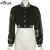 Fqlwl brown beisebol moda outono jaquetas para as mulheres 2021 flaps botão pre - comprar online