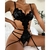 Lingerie babydoll plus size S-3XL roupa interior das mulheres sutiã íntima cal