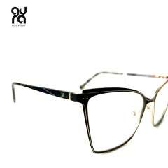 Óculos de Grau Feminino Quadrado Preto MJ4821 | Aura Eyewear na internet