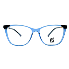 ARMAÇÃO CLIP-ON AURA EM ACETATO AZUL COM LENTE SOLAR NIGHT DRIVE (MOD.: AZ3826 53-17/140 - C6) - comprar online