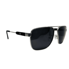 ÓCULOS SOLAR MASCULINO EM METAL COM LENTES CINZA ESCURO (MOD.: YC3355 60-14/140 C3) - comprar online