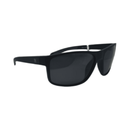 ÓCULOS SOLAR BASE CURVADA PRETO FOSCO EM ACETATO (MOD.: P8841 54-18/138 C1) - comprar online