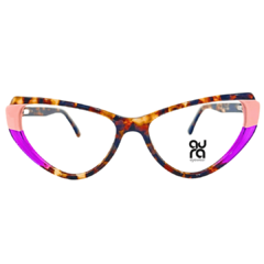 ARMAÇÃO FEMININA AURA FASHION LIFTING BICOLOR (MOD:. FH0046 53-16/142 - C3)