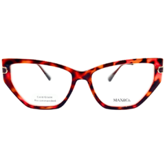 ARMAÇÃO MAX&CO. FEMININA ACETATO ANIMAL PRINT ROSÉ (MO5170 055 54-15/140)