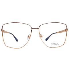 ARMAÇÃO MAX&CO. FEMININA EM METAL DOURADO (MO5164 028 55-14/140)