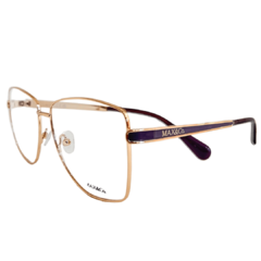 ARMAÇÃO MAX&CO. FEMININA EM METAL DOURADO (MO5164 028 55-14/140) - comprar online