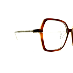 Óculos de grau feminino acetato marrom retangular vintage Aura Eyewear MB4997-53-17-140-C3- - comprar online