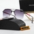 Óculos De Sol Prada Piloto De Metal Gradiente Moda De Luxo - comprar online