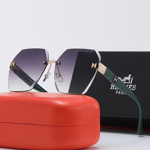 Óculos De Sol Quadrado De Luxo HBRMÊS Paris