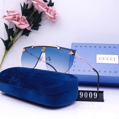 Óculos de Sol Gucci de Luxo Metal Polarizada Proteção Uv400