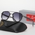 Óculos De Sol Da Moda Rayban , Negócios Metálicos ,Anti-Brilho - loja online