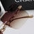 CHANEL Óculos De Sol Grife Moda De metal vintage Proteção uv400 - Nunes Vision Royal