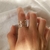 Anillo Zeus plateado