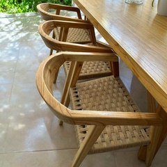 Silla Bali madera Paraíso Tejida - comprar online