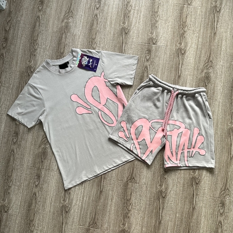 Conjunto Shorts Synaworld Cinza