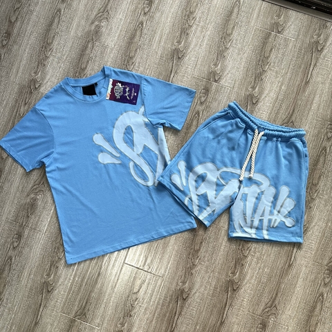 Conjunto Shorts Synaworld Azul