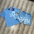 Conjunto Shorts Synaworld Azul