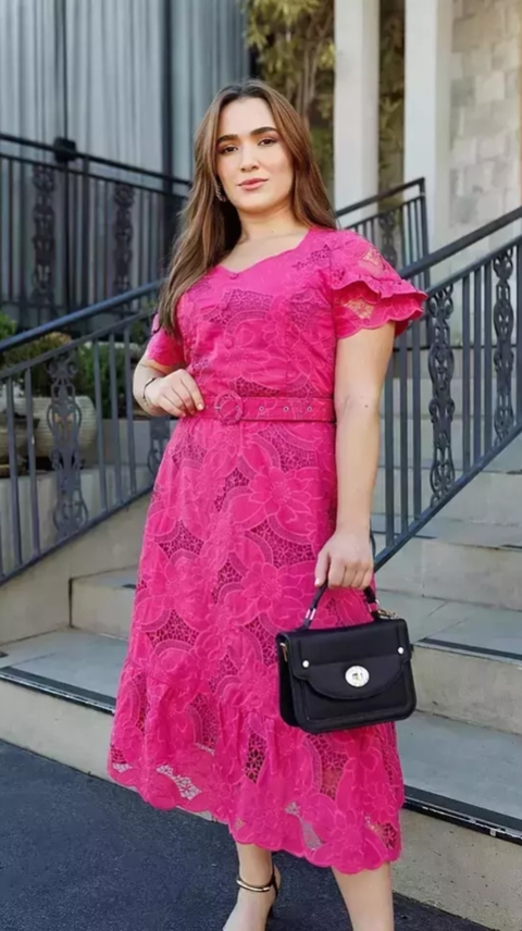 Vestido Renda Rechilier - comprar online