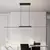 Pendente Linear LED Moderno para Sala de Jantar e Cozinha - loja online