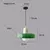 Imagem do Pendente Nórdico Retro em Vidro e Metal - Luminária Decorativa E27