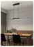 Pendente Linear LED Moderno para Sala de Jantar e Cozinha