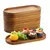 Bandeja de Madeira Maciça Oval para Alimentos e Decoração - comprar online