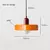 Imagem do Pendente Nórdico Retro em Vidro e Metal - Luminária Decorativa E27