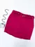 Short Saia em Neoprene com Cinto Lia Ref. 729 Cor:Verde Lima;Tamanho:M