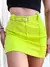 Short Saia em Neoprene com Cinto Lia Ref. 729 Cor:Verde Lima;Tamanho:M na internet