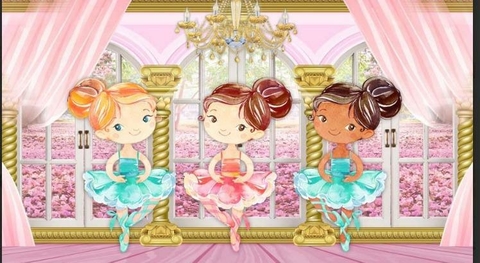 PAINEL RETANGULAR, BAILARINA LUXO 2