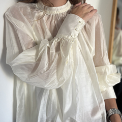 Blusa Perla Beige - tienda online