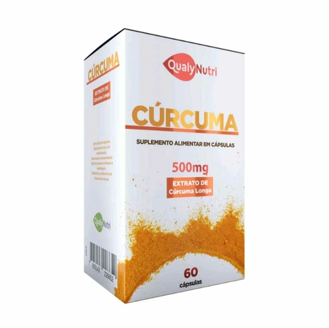 Extrato de Curcuma Longa QualyNutri c/60 capsulas.