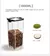 Conjunto de vasilhas de plástico herméticas para armazenamento de cozinha, gra - comprar online