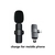 Microfone de lapela sem fio portátil de áudio de gravação de vídeo mini mic - comprar online