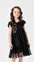 Vestido Infantil Tule Preto - Rizelma Santos