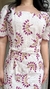 Vestido Tubinho Linho Bordado - comprar online