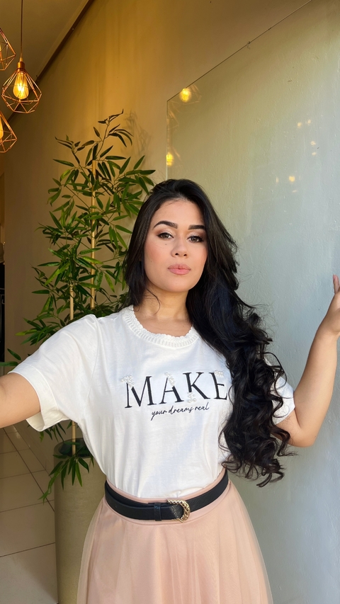 Blusa Make Off White